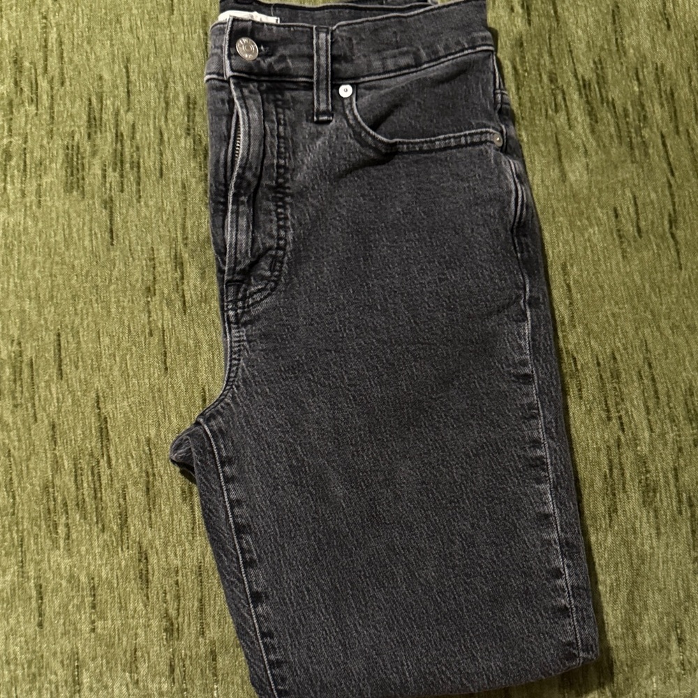 Madewell women’s Dark Gray Slim Jeans
